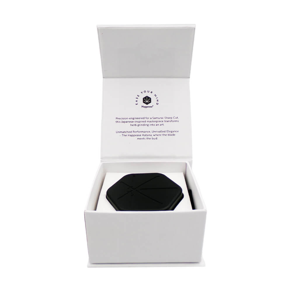 Katana Grinder Aluminium Schwarz 2 Teile – 60mm