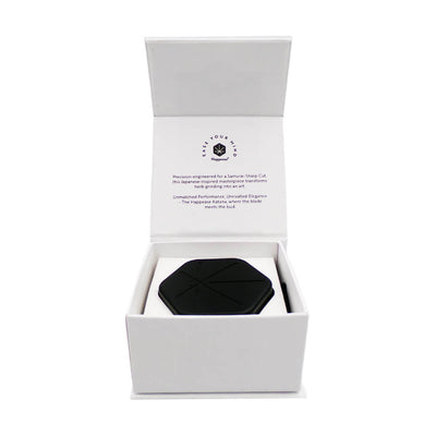 Katana Grinder Aluminium Schwarz 2 Teile – 60mm