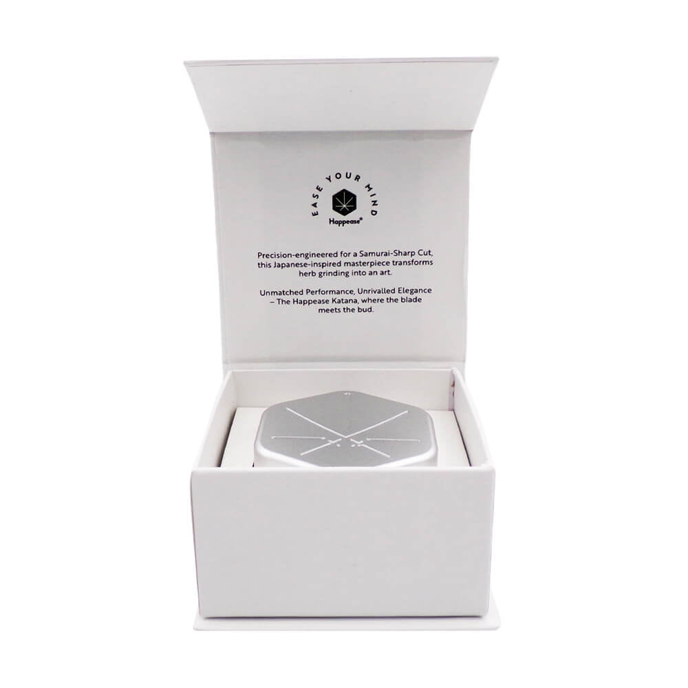 Katana Grinder Aluminium Silber 2 Teile – 60mm