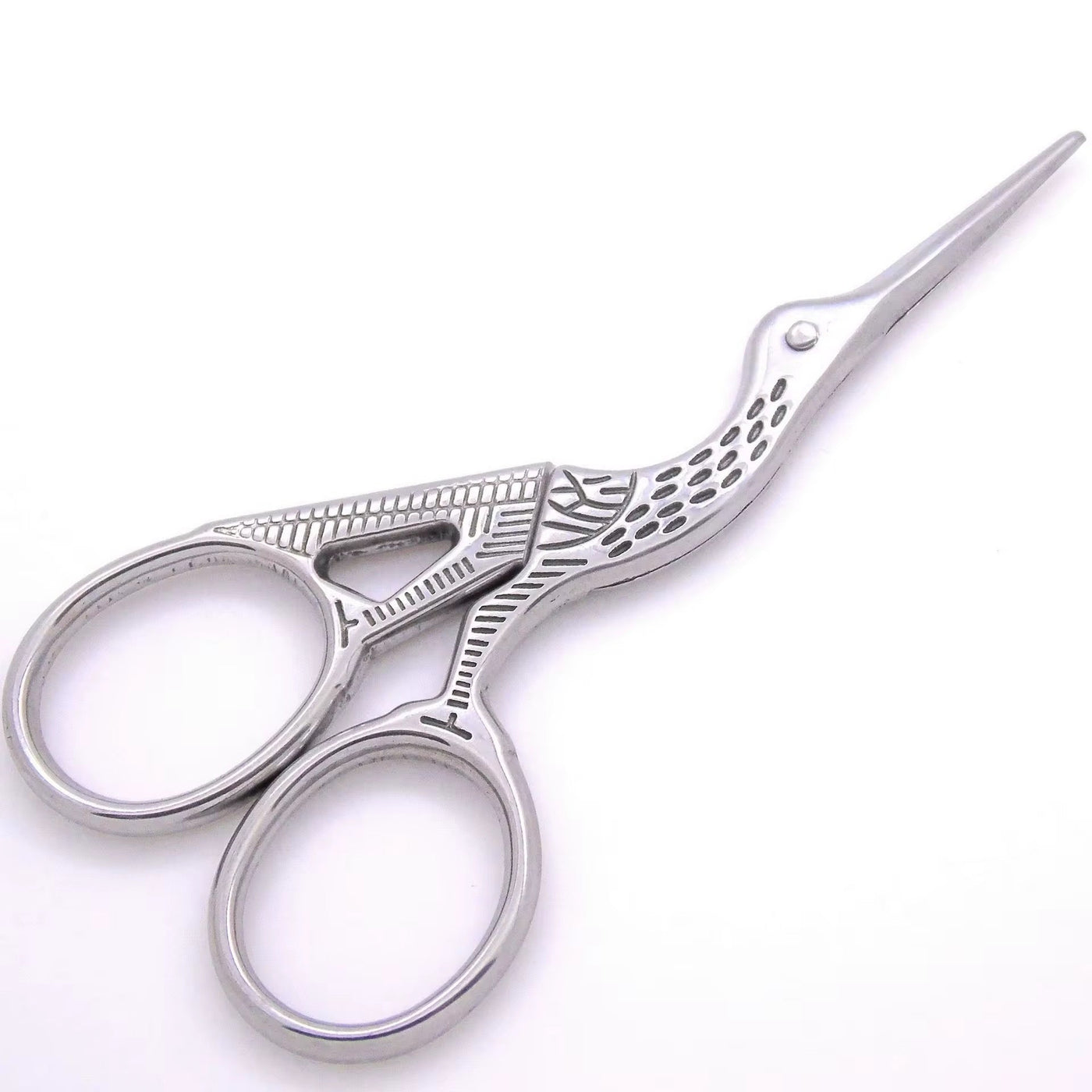 Bud Trimming Scissors - Crane Silver