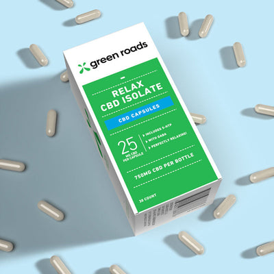 Relax CBD Capsules - (30ct) 750mg