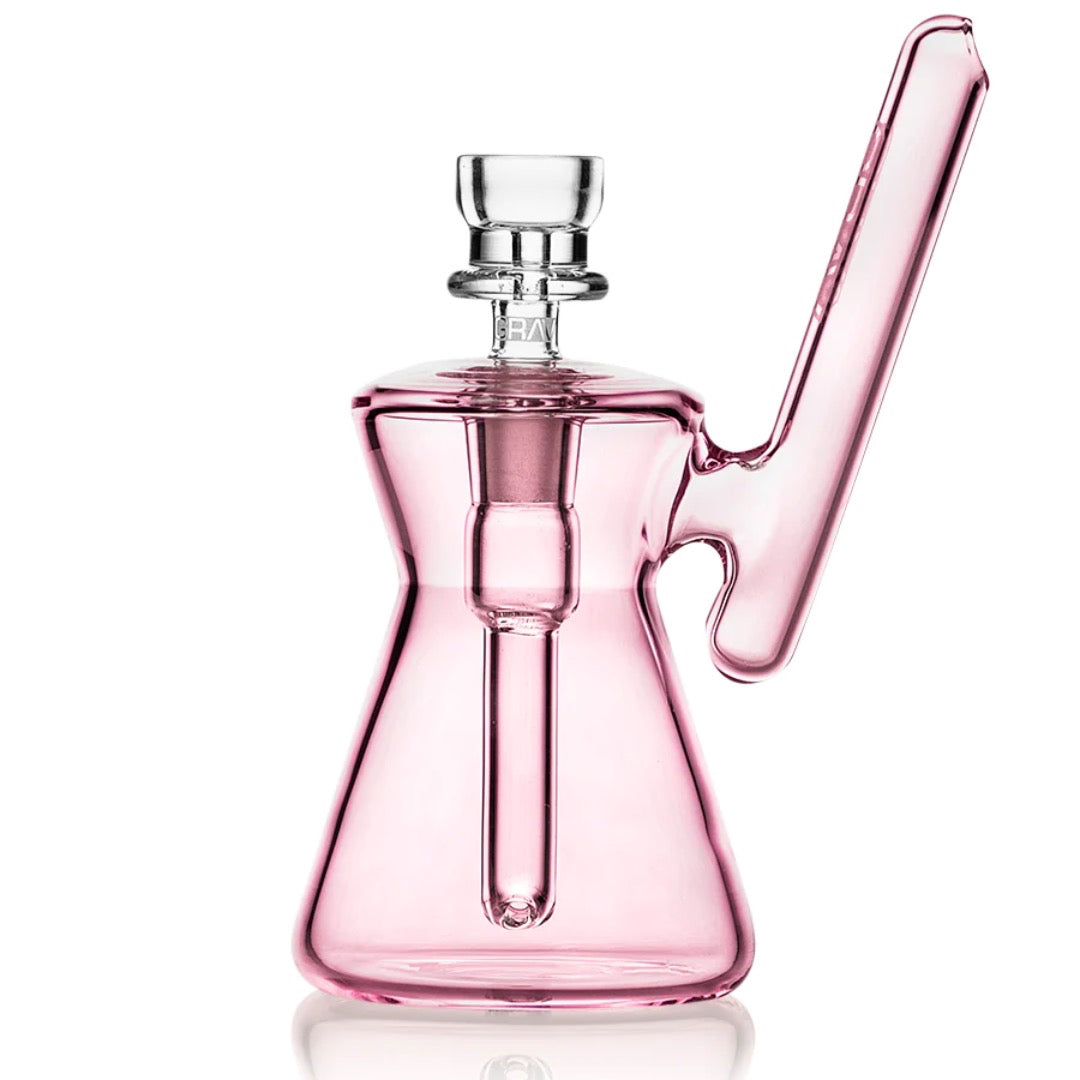 Hourglass Pocket Bubbler - Pink