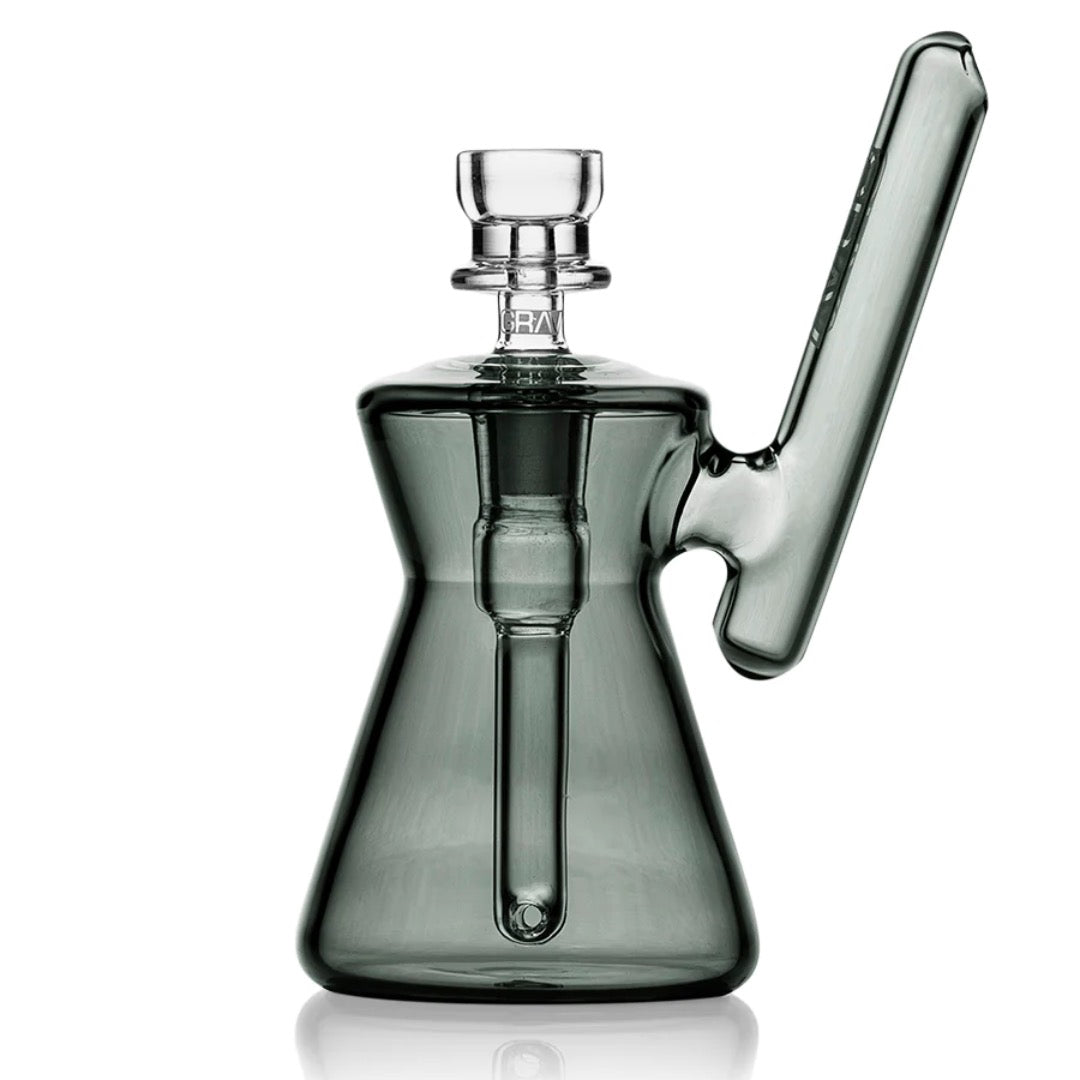 Hourglass Pocket Bubbler - Grey