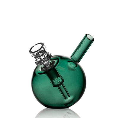 Spherical Pocket Bubbler - Lake Green
