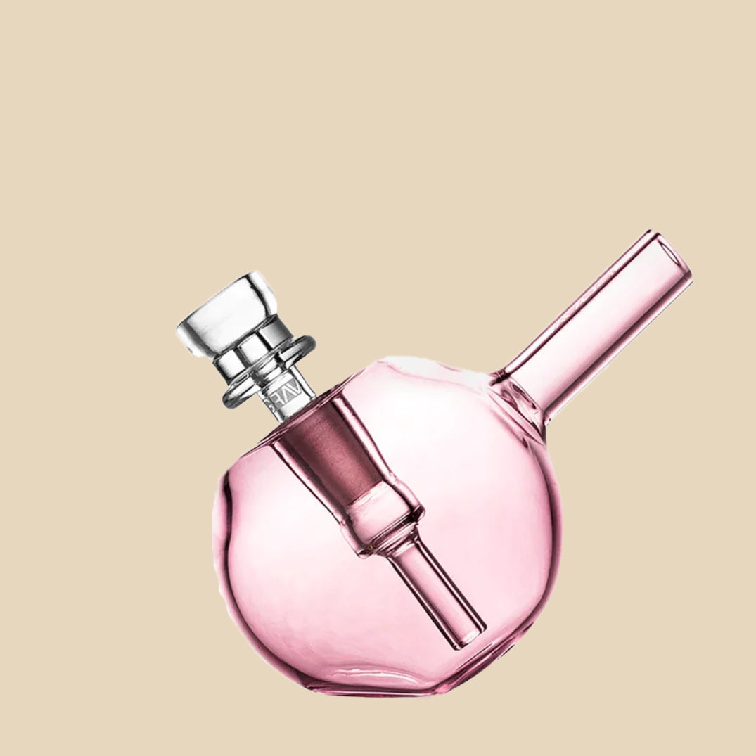 Spherical Pocket Bubbler - Pink