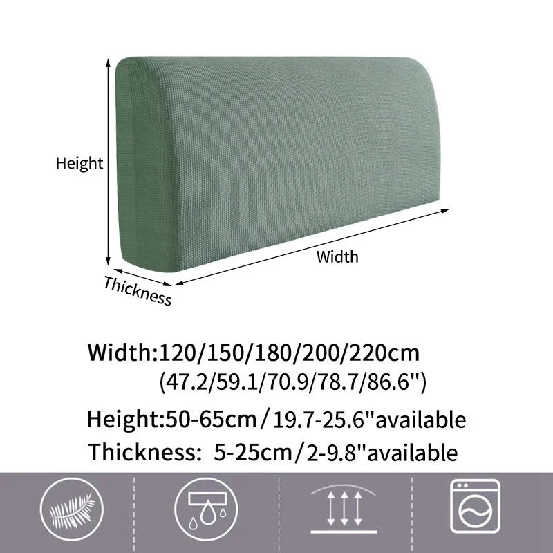 Thicken Bed Head Cover All-inclusive Headboard Covers Elastic Bed Head Back Protection Spandex Bedspread Bedside Case