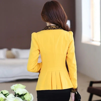 Lace Detail Blazer