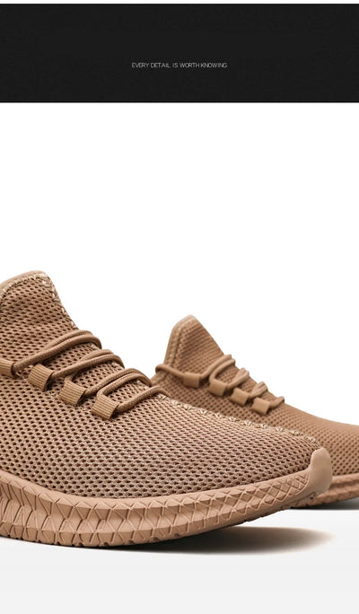 Mesh Men Shoes Breathable White Mens Sneakers Trendy  Lightweight Black Walking Big Size Man Tenis Shoe Zapatillas Hombre