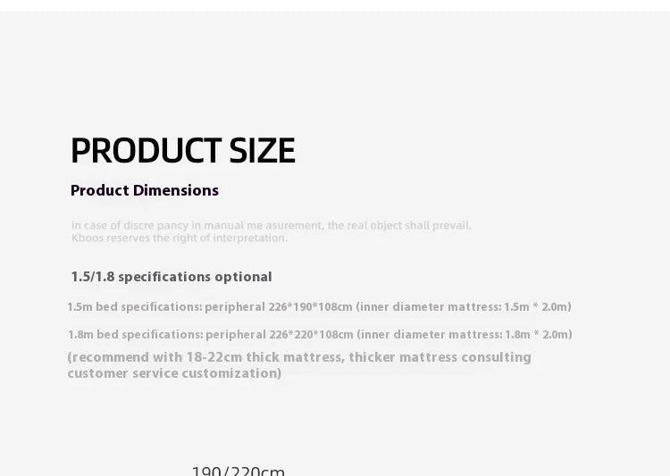 Italian Minimalist Designer 1.8m Master Bedroom Double Bed High-End Home Chenille Velvet Soft Bed Modern for Internet Celebrity
