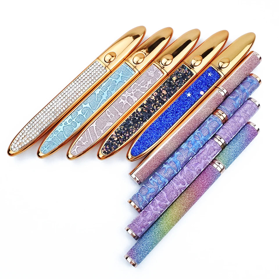 2 in 1 Lash Glue & Eyeliner Waterproof Long Lasting self adhesive Glue False Eyelashes Black Liquid Eyeliner Glue Pen