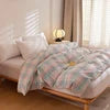 Higt-End Home Textile Fashion Simple Queen King Size Machine Washable Portable Bedding Comforter Cover for All Ages