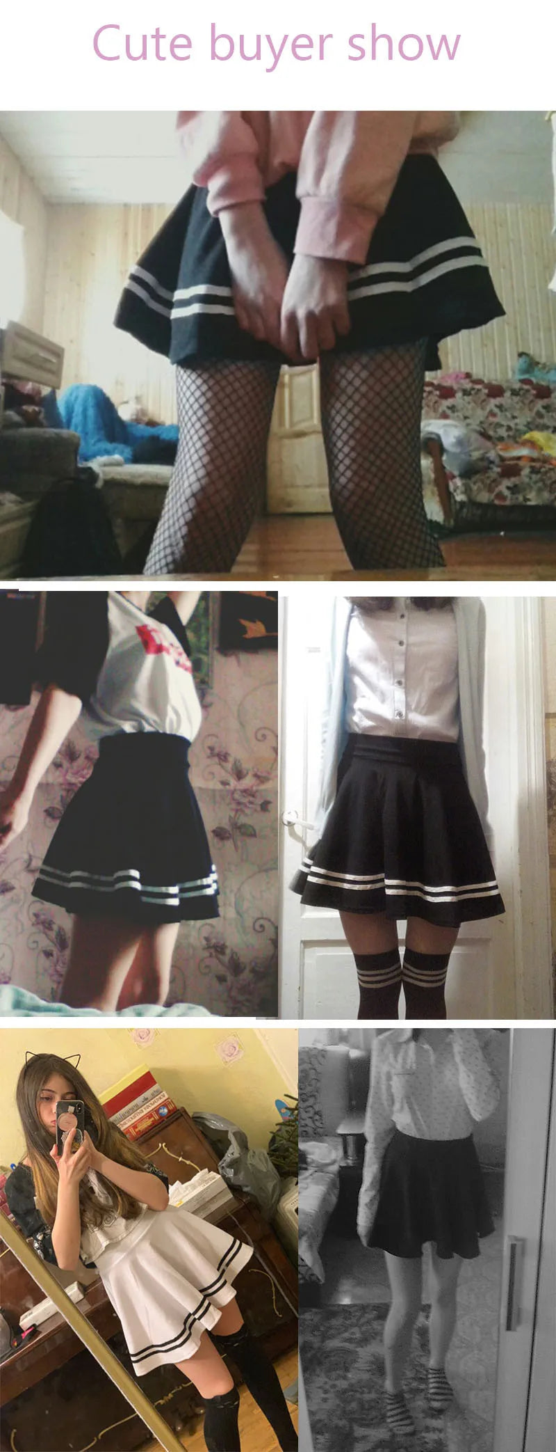 ALSOTO Summer Style Sexy Skirt for Girl Korean Skirts Womens Faldas Anti emptied saia lady Skater pleated mini Skirt tutu