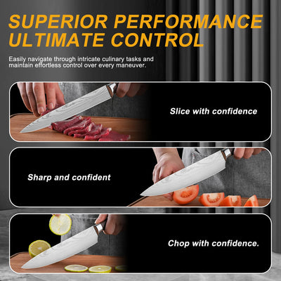 5 Pcs Kitchen Knives Set High Quality Durable Japanese Kitchen Boning Chefs Knife Set
