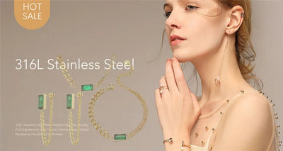 3pcs Trendy Stainless Steel Roman Digital Wafer Earrings Necklace Set for Women Black White Shells Party Jewelry