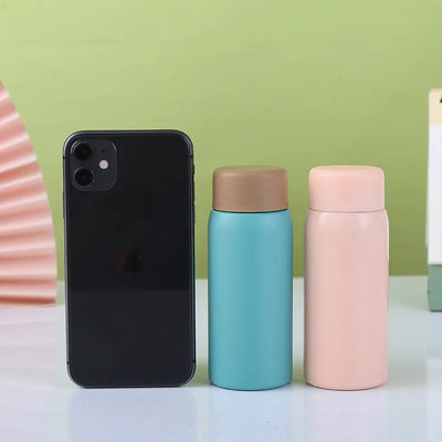 150ml Mini Coffee Thermos Flasks Water Bottle Portable Stainless Steel Small Capacity Insulated Vaccum Flask Travel Thermoses