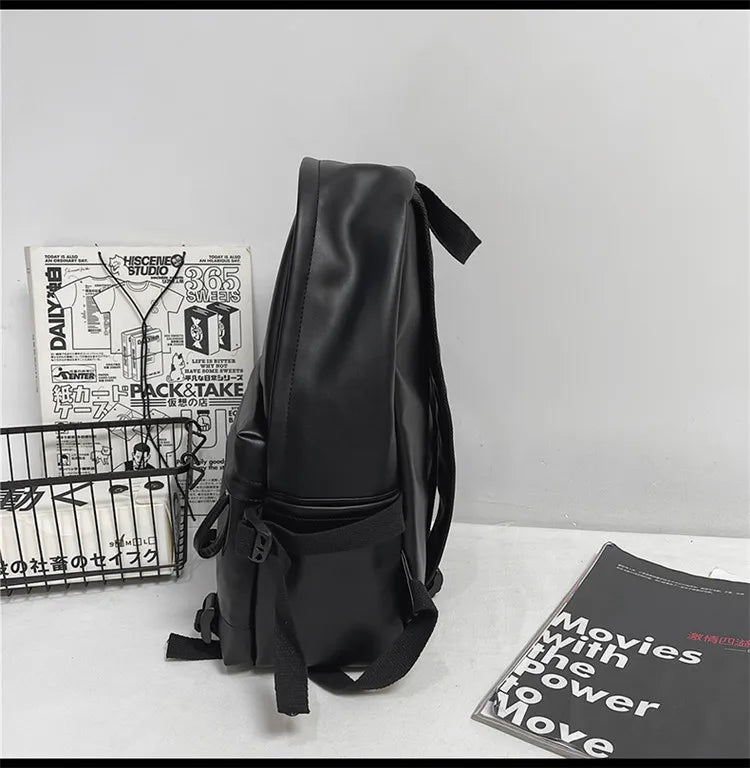 Large Backpack Women Leather Rucksack Women's Knapsack Travel Backpacks Shoulder School Bags for Teenage Girls Mochila Back Pack