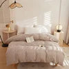 Higt-End Home Textile Fashion Simple Queen King Size Machine Washable Portable Bedding Comforter Cover for All Ages
