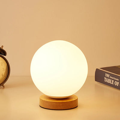 LED desk lamp to protect eyes study desk lamp Nordic solid wood desk lamp modern reading lamp bedroom bedside lamp