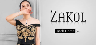 ZAKOL New Fashion U Shape Gold Color Hoop Earrings For Women Wedding Anniversary Gift Jewelry Wholesale