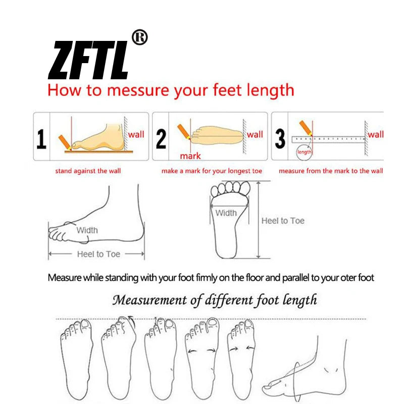 ZFTL New Men Dress shoes Genuine Leather Man Business shoes Big Size Men's Wedding shoes Casual Lace-up shoes Handmade  2025