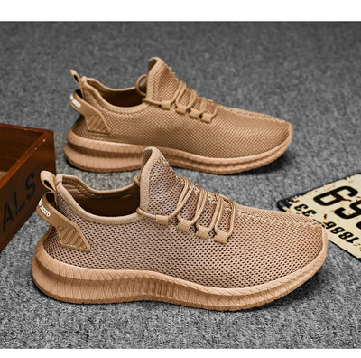 Mesh Men Shoes Breathable White Mens Sneakers Trendy  Lightweight Black Walking Big Size Man Tenis Shoe Zapatillas Hombre