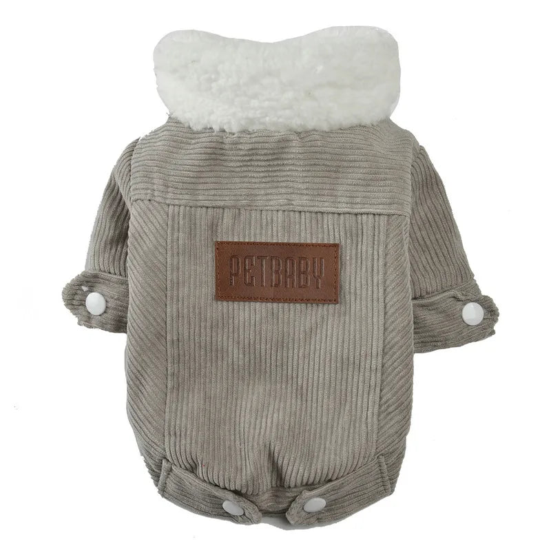 Dog Clothes Autumn Winter Puppy Pet Dog Coat Jacket For Small Medium Dogs Thicken Warm Chihuahua Yorkies Clothes Pets Clothing