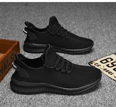 Mesh Men Shoes Breathable White Mens Sneakers Trendy  Lightweight Black Walking Big Size Man Tenis Shoe Zapatillas Hombre