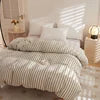 Higt-End Home Textile Fashion Simple Queen King Size Machine Washable Portable Bedding Comforter Cover for All Ages