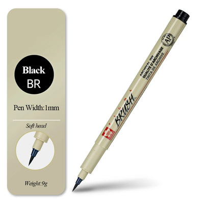 SAKURA Waterproof Micron Pen Set Waterproof Fine Liner Marker Pen Painting Drawing Sketch Markers Artistic Cartoon Design