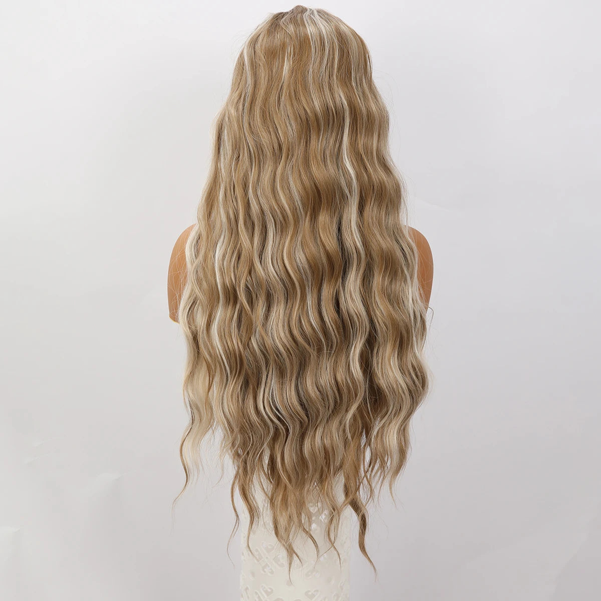 28-inch | Brown Blonde Mixed High-gloss Lace Front T Part SM9208 Series Please Call Me for Actual Inventory.SM9208