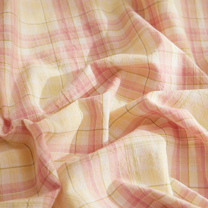 Higt-End Home Textile Fashion Simple Queen King Size Machine Washable Portable Bedding Comforter Cover for All Ages