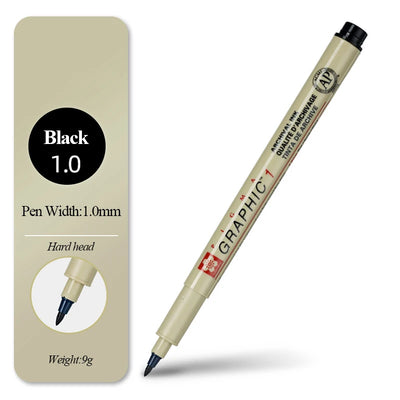 SAKURA Waterproof Micron Pen Set Waterproof Fine Liner Marker Pen Painting Drawing Sketch Markers Artistic Cartoon Design