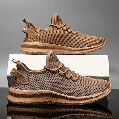 Mesh Men Shoes Breathable White Mens Sneakers Trendy  Lightweight Black Walking Big Size Man Tenis Shoe Zapatillas Hombre