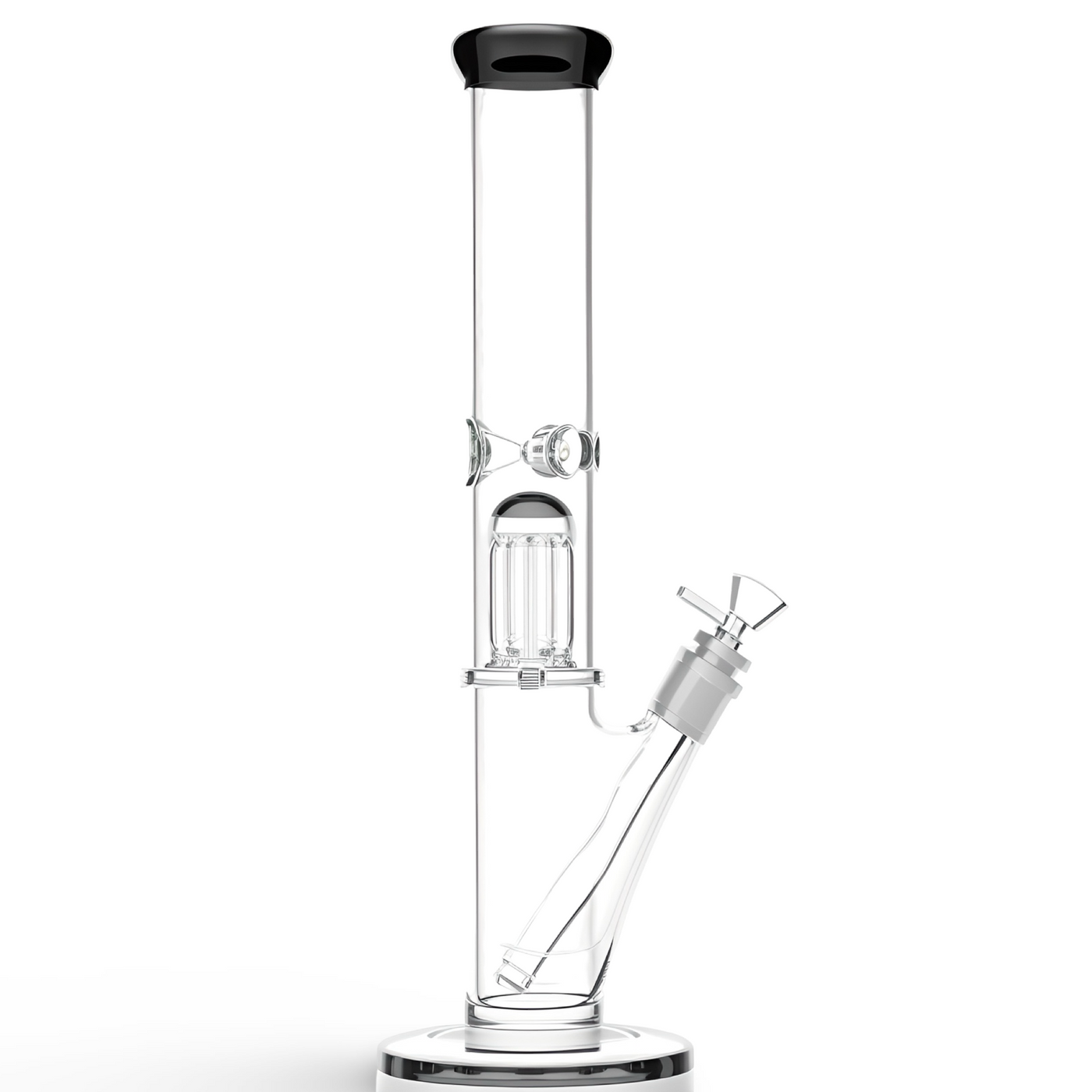 8” Straight Shooter Tree Perc Bong