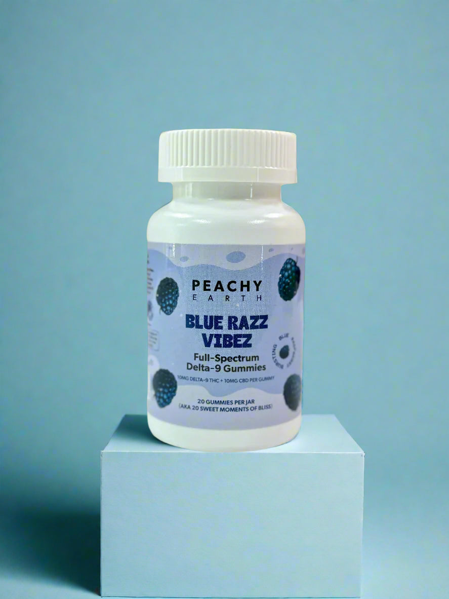 Blue Razz Vibes – Delta-9 Gummies