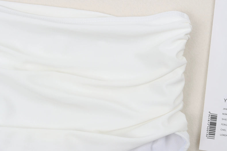 Gathering Breast Holding Swimsuit Bride Wedding Photography Chest Paste