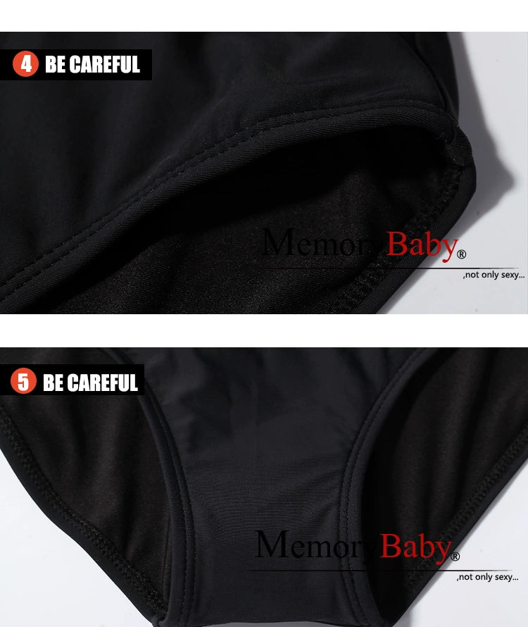 Memorybaby Holiday New Retro Elegant Conservative Cover Belly Thin Stunning Open Back Long-Sleeved One-Piece Swimsuit