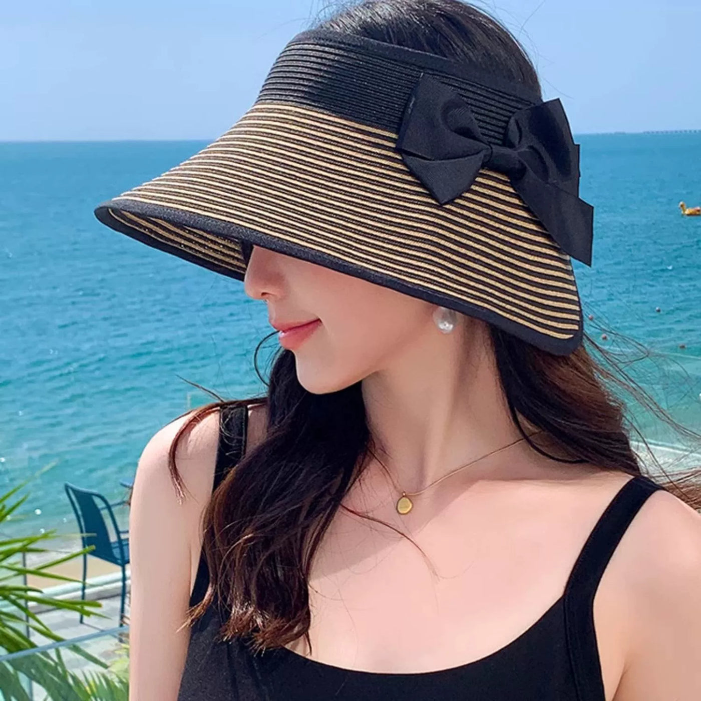 Summer Outing Foldable Sunshade Sun Protection Hat Big Brim
