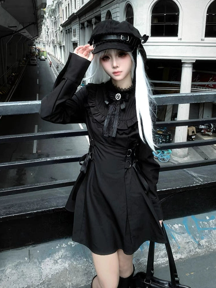 Y2g Punk Subculture Niche Design Painter Cap Children's Autumn and Winter Sweet All-Match Make Your Face Look Smaller Beret Fashion