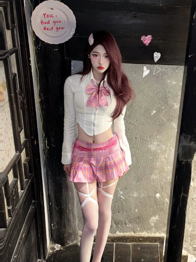 Shirt Millennium Slim Looking Easiest for Match Pure Desire Sexy JK Uniform