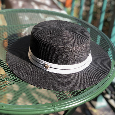 Sun Hat Fashionable White Straw Hat for Women