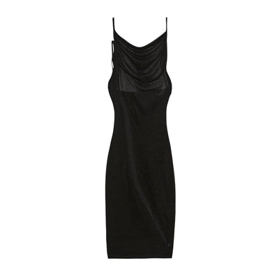 2024 New Summer Fashion Sexy Strapless Dress Strapless Hang Neck Temperament Dress