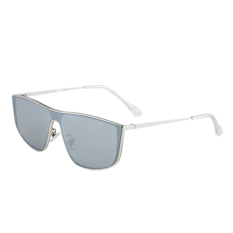 2024 New Autumn New One-Piece Windproof Goggles Y2g Cat Eye Retro Concave Shape Sunglasses Women's Fashionable