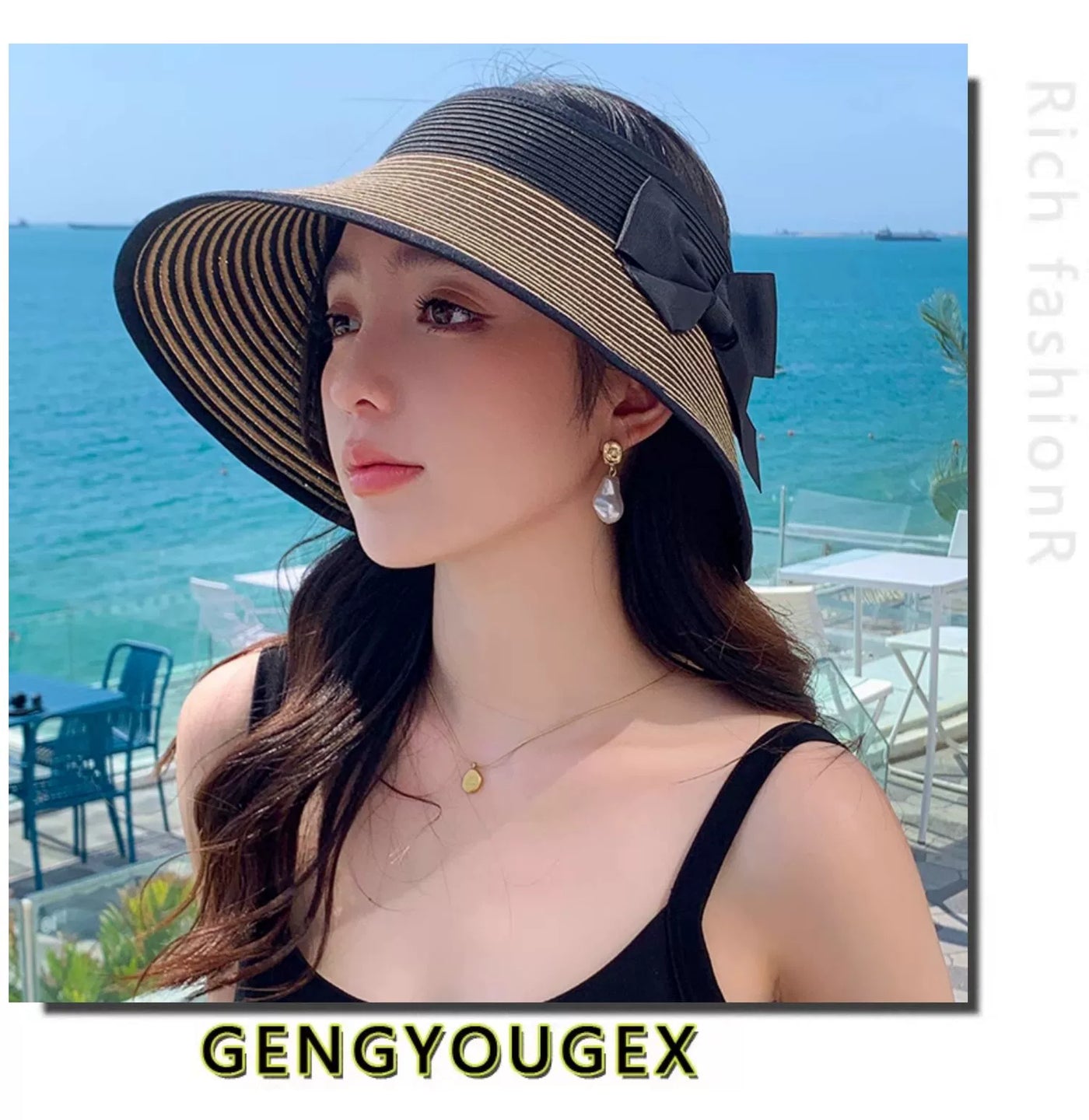 Summer Outing Foldable Sunshade Sun Protection Hat Big Brim