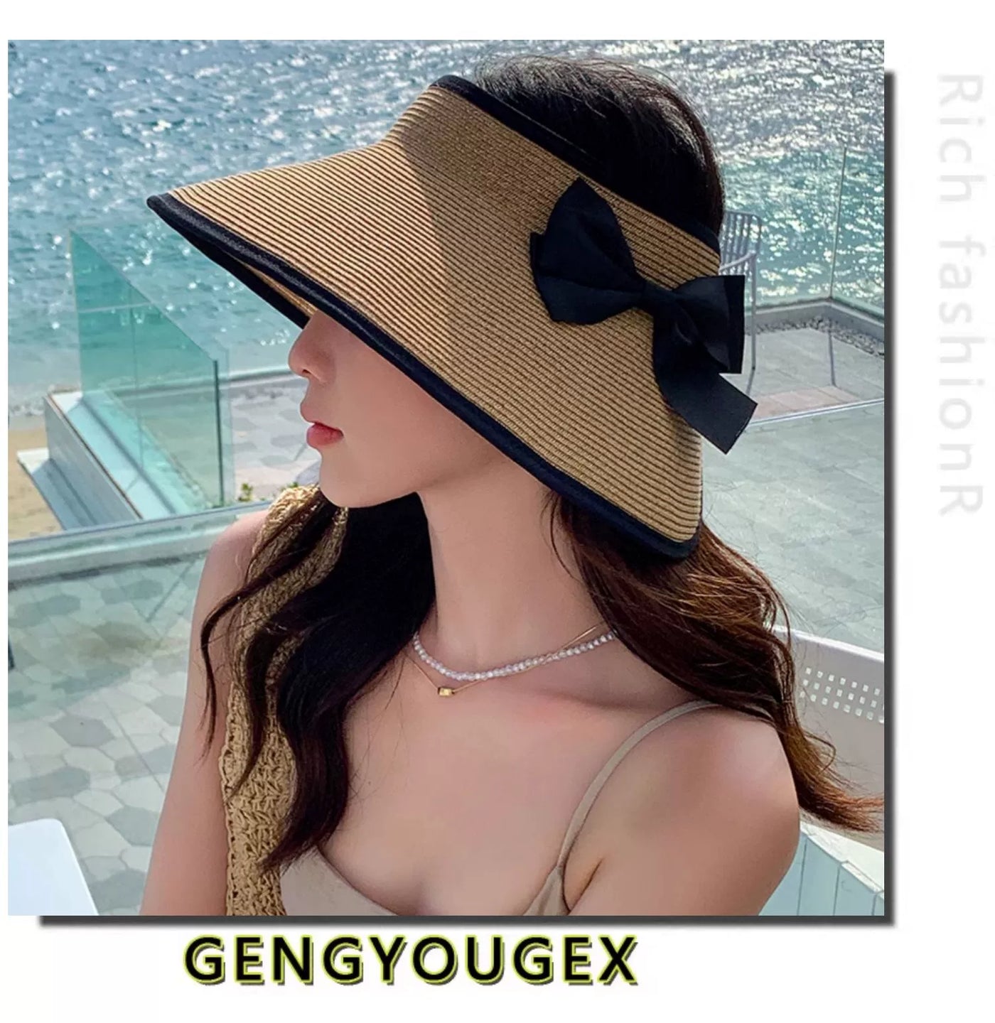 Summer Outing Foldable Sunshade Sun Protection Hat Big Brim
