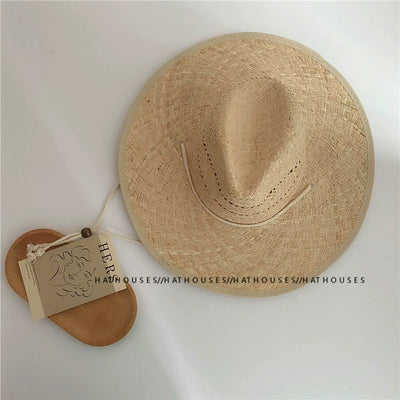 Light Women's Sunshade Sun Protection Hat Outdoor Casual Raffia