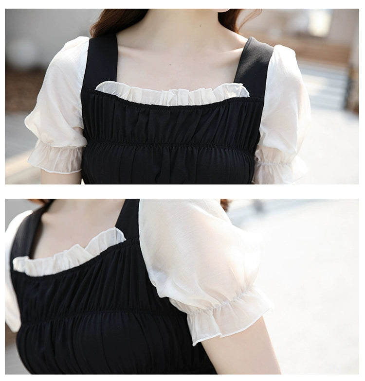 Classy Fried Street Parent-Child Clothes 2025 Summer New Skirt Seaside Holiday Girl Dress Mother-Daughter Matching Outfit Fashionable