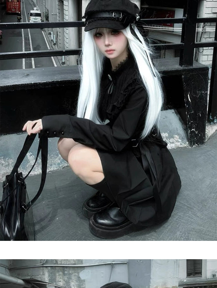 Y2g Punk Subculture Niche Design Painter Cap Children's Autumn and Winter Sweet All-Match Make Your Face Look Smaller Beret Fashion