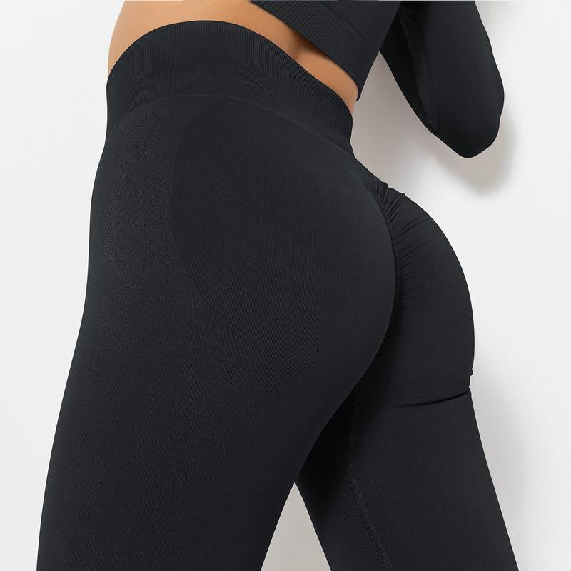 Women Leggings Stretch Yoga Pants High Waist Butt Lifting-Leggings Running Cycling Workout Gym Tights Jogging Fitness Pants
