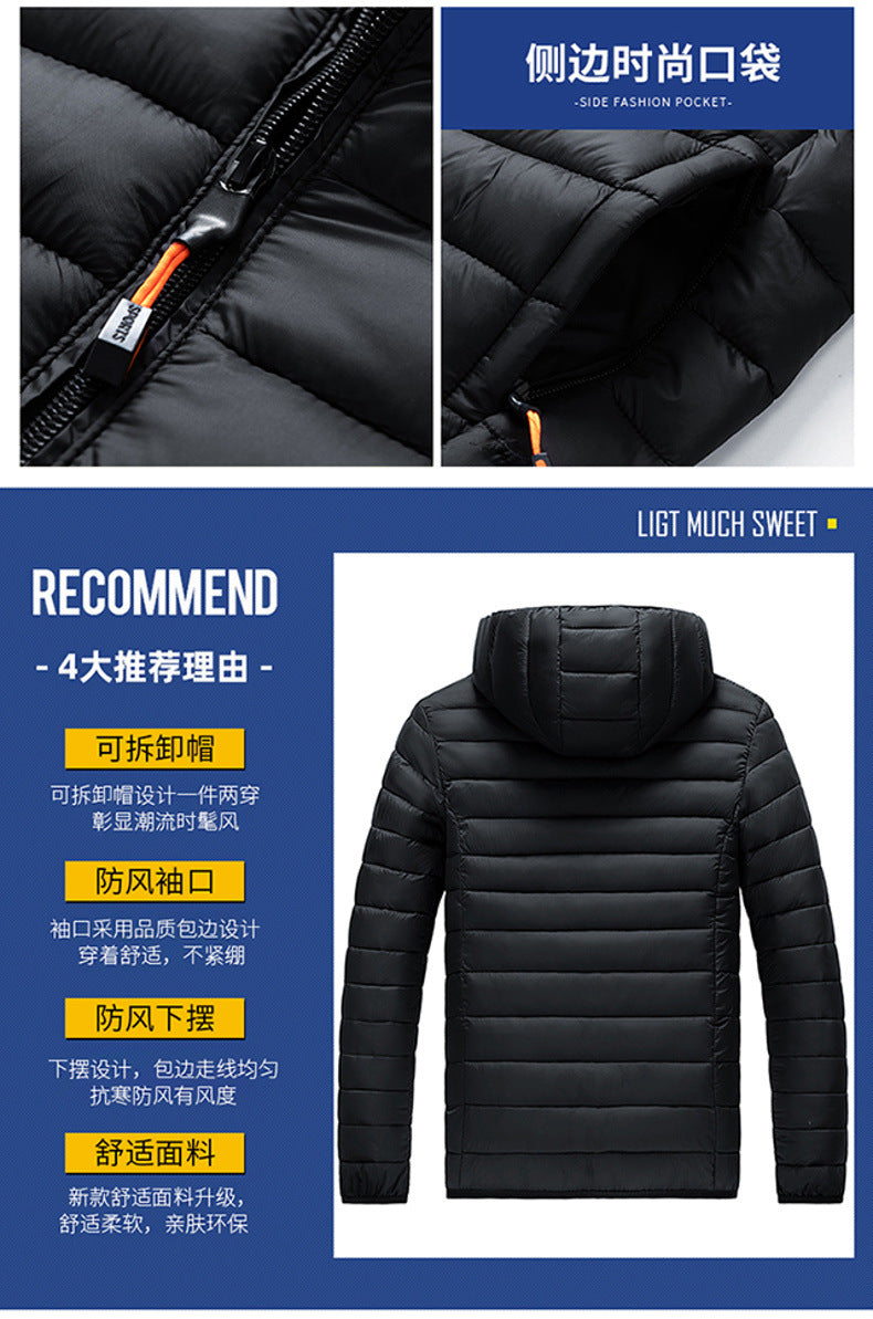 Mens Quality Clothes Parkas Men Fashion Brand Coat Men's Casual Parka Waterproof Outwear Brand Clothing Men Thick Warm Jackets